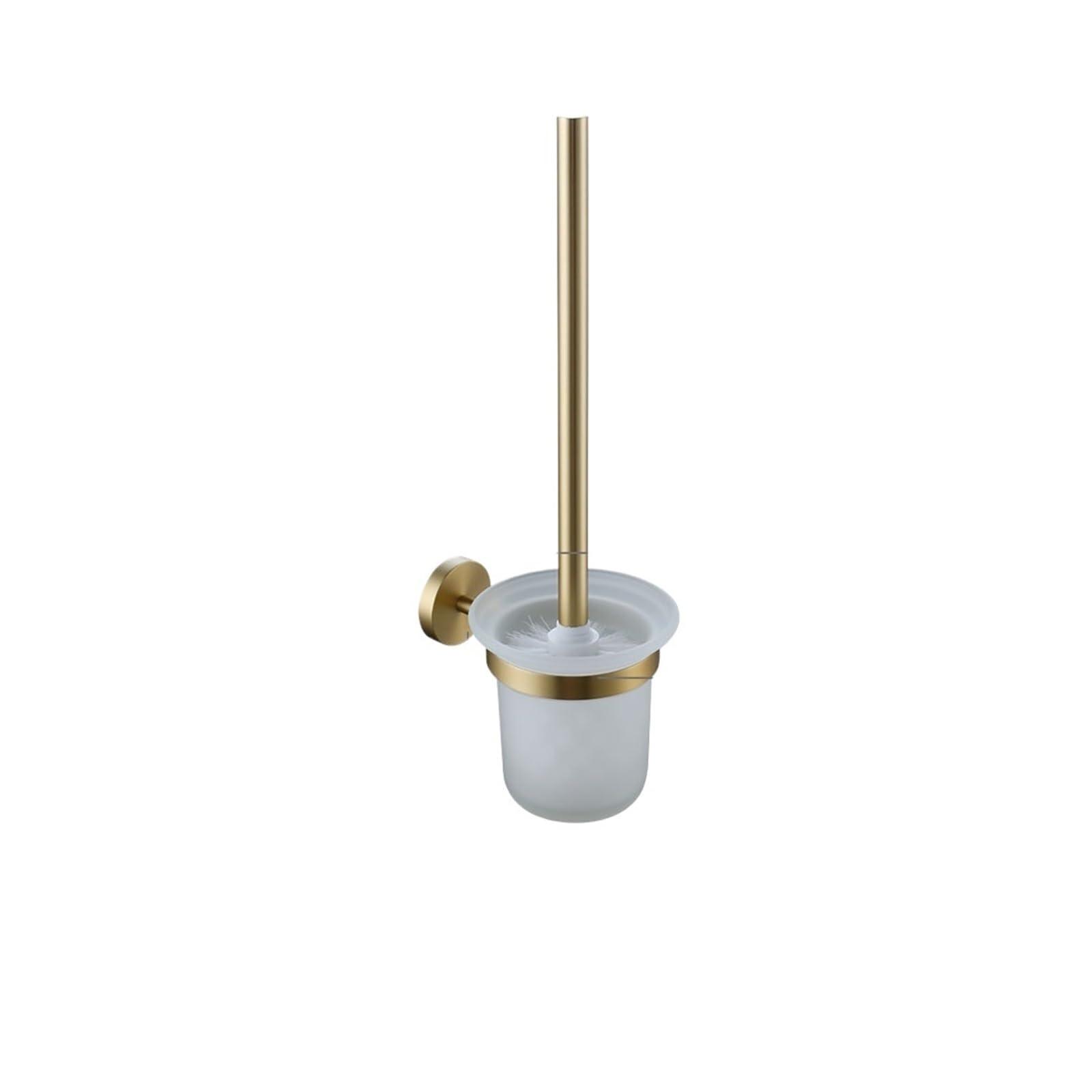 Bathroom Hardware Bathroom Hardware Accessories Set Brushed Gold Knurled Brass Kit Towel Bar Robe Hook Paper Holder Towel Toilet Brush Fashionable(Towel Ring)