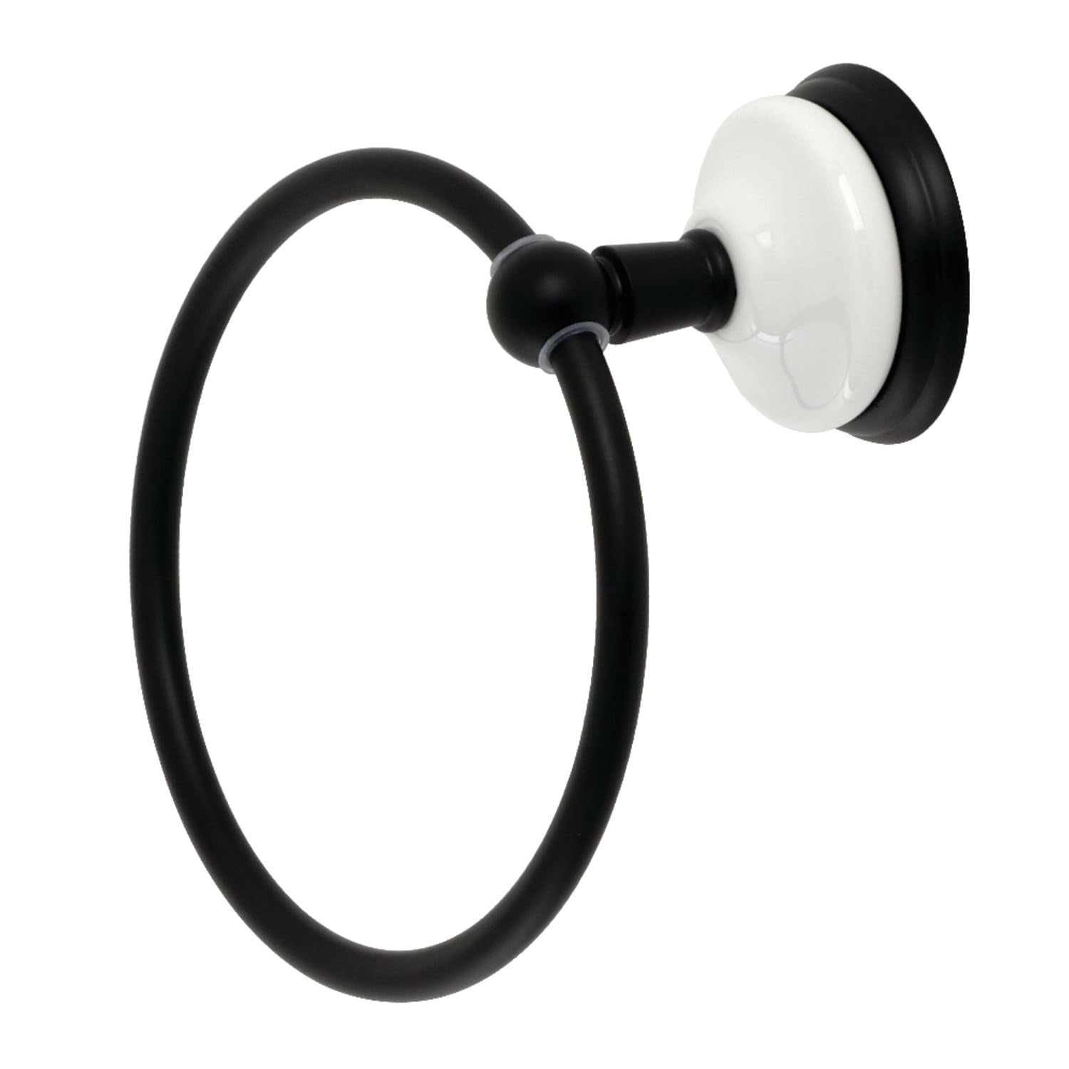 Kingston Brass BA1114C Victorian 6-Inch Towel-Ring, Polished Chrome