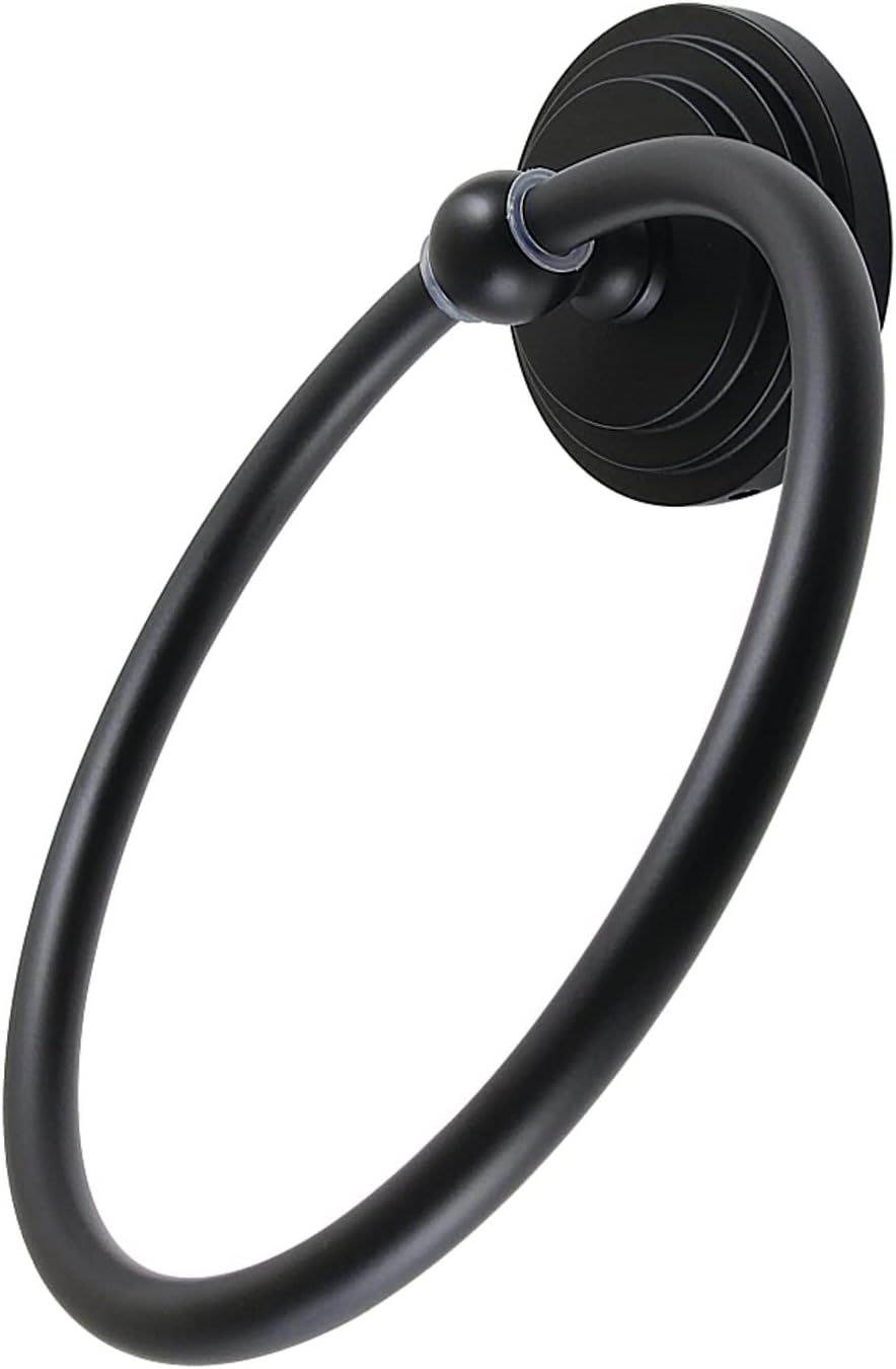 Kingston Brass BA2714AB Milano Towel-Ring, Antique Brass