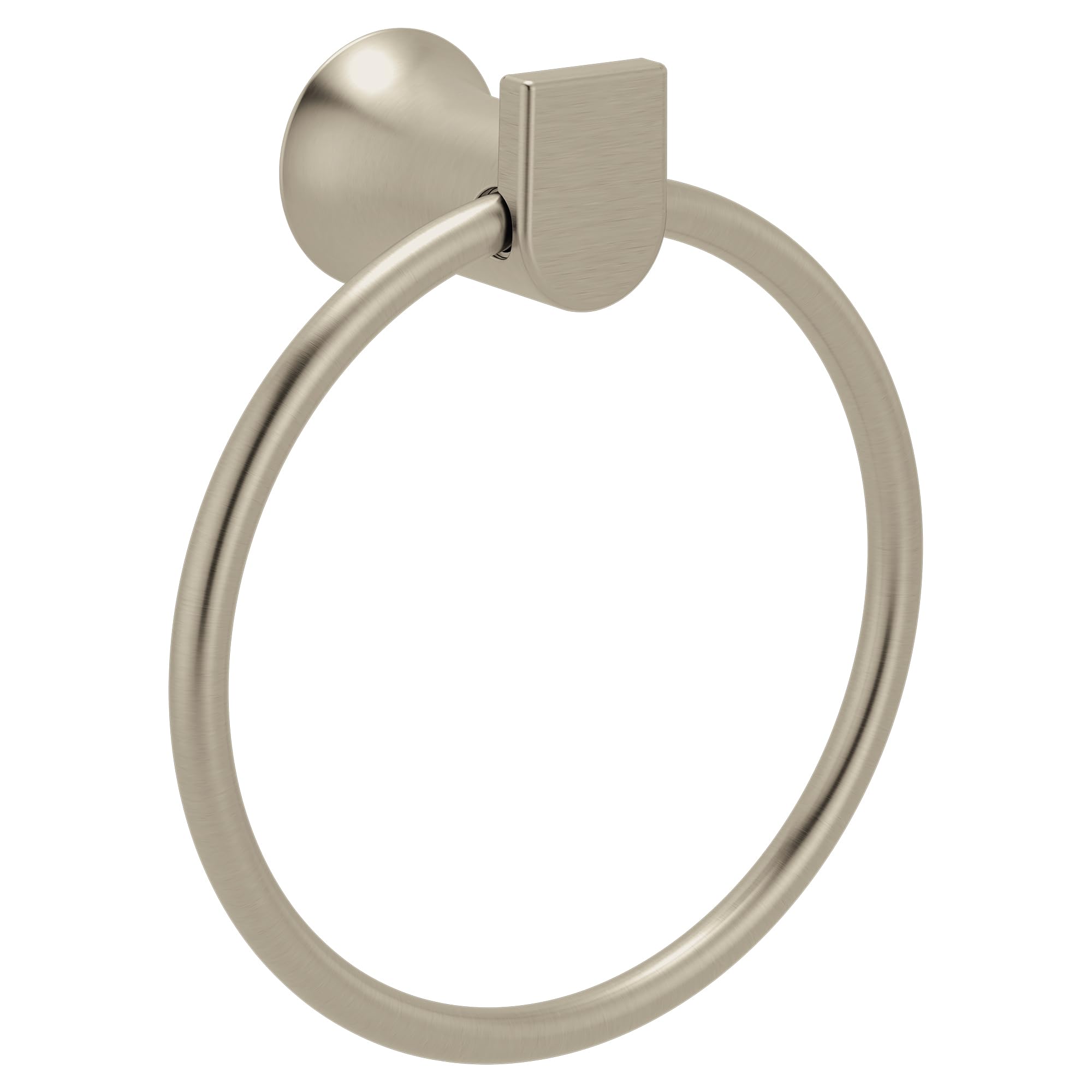 Moen Genta LX Modern Wall Mount Bathroom Hand Towel Ring, Chrome, BH3885CH